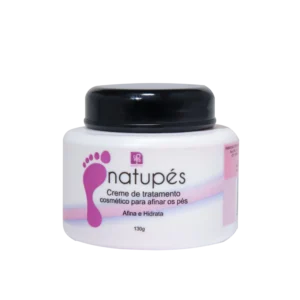 Creme de tratamento cosmético para afinar os pés Natupés - 130g